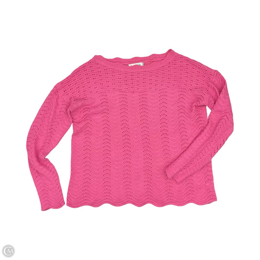 Sweater By Clothes Mentor In Pink, Size: Xl