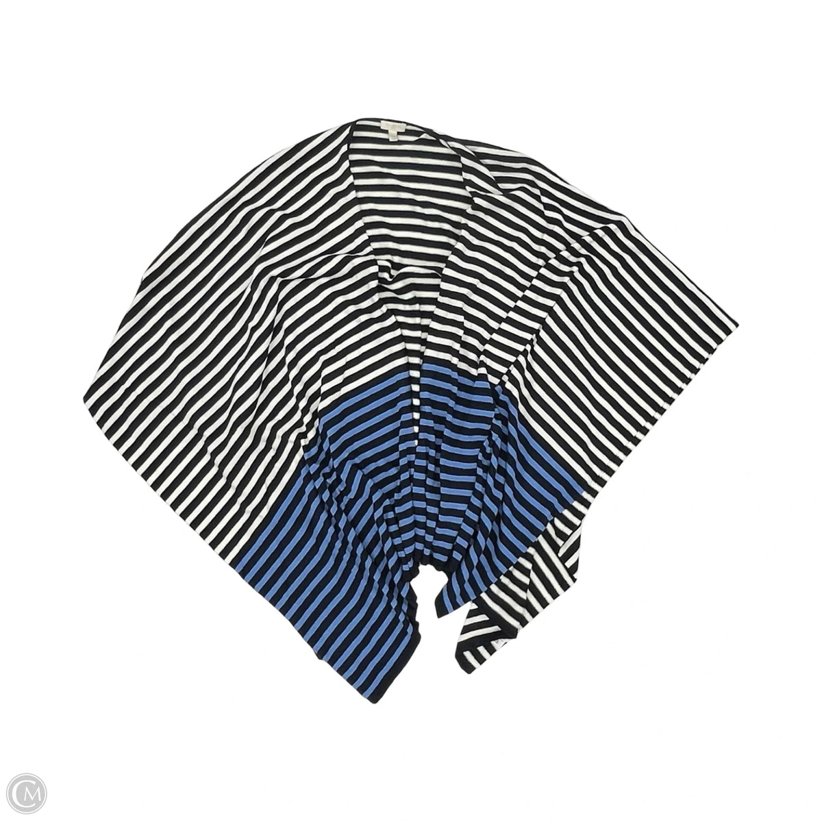 Shawl By Talbots In Blue & White, Size: Onesize