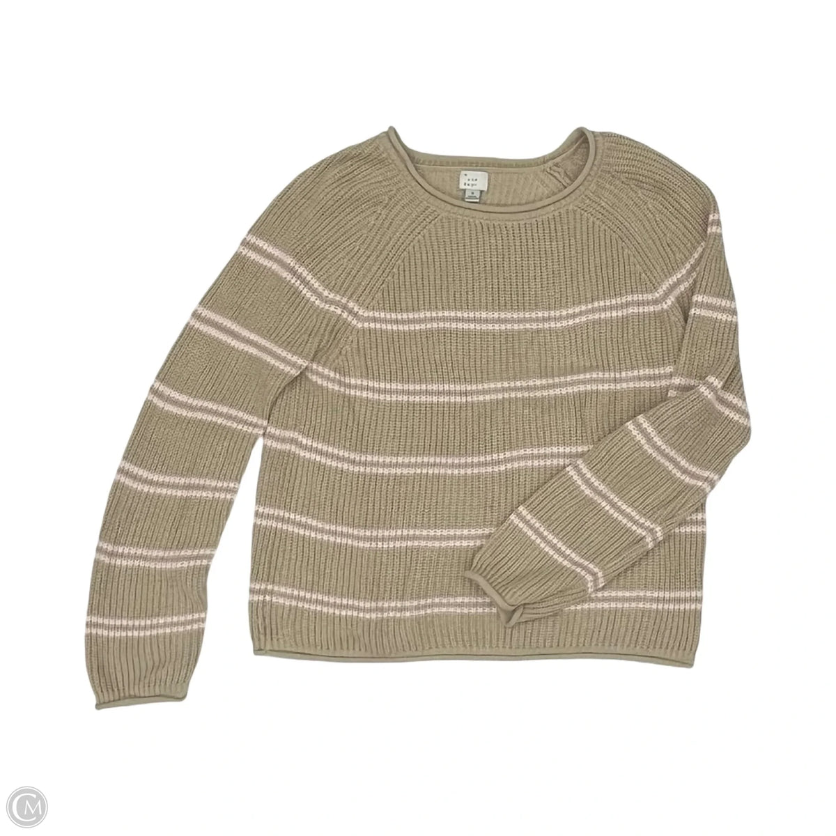 Sweater By A New Day In Tan, Size: M