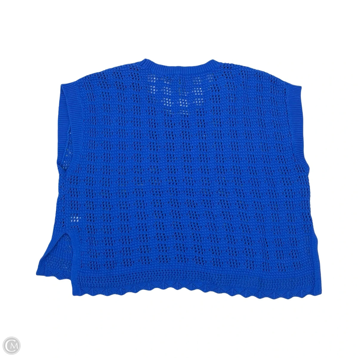 Sweater Short Sleeve By Daily Thread In Blue, Size: 2x