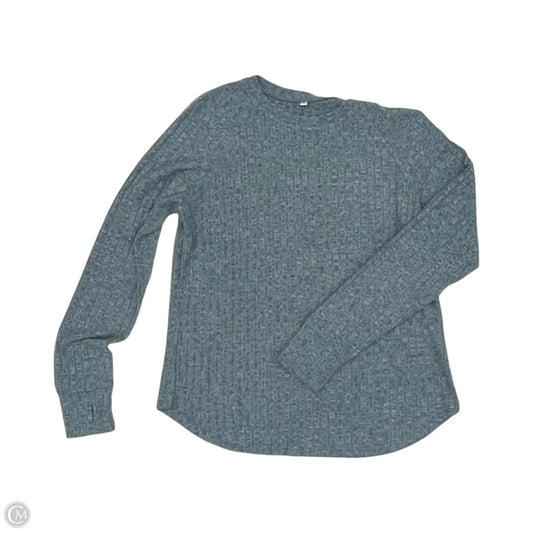 Top Long Sleeve By Clothes Mentor In Blue, Size: L