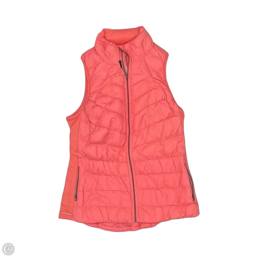 Vest Puffer & Quilted By Tangerine In Peach, Size: M