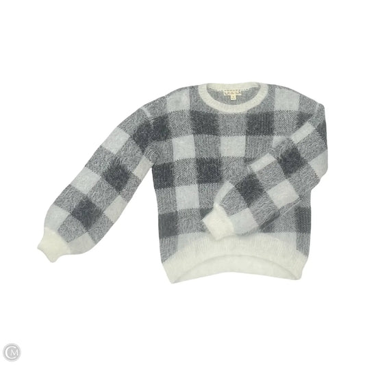 Sweater By Its Our Time In Black & White, Size: S