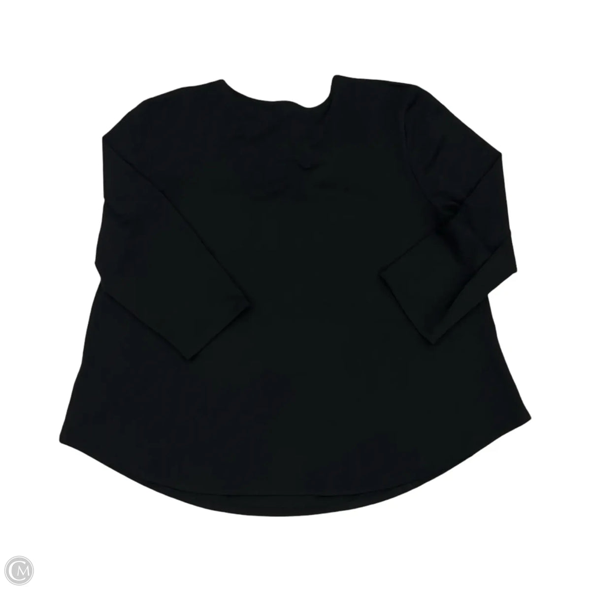 Blouse Long Sleeve By Ruby Rd In Black, Size: Xlp