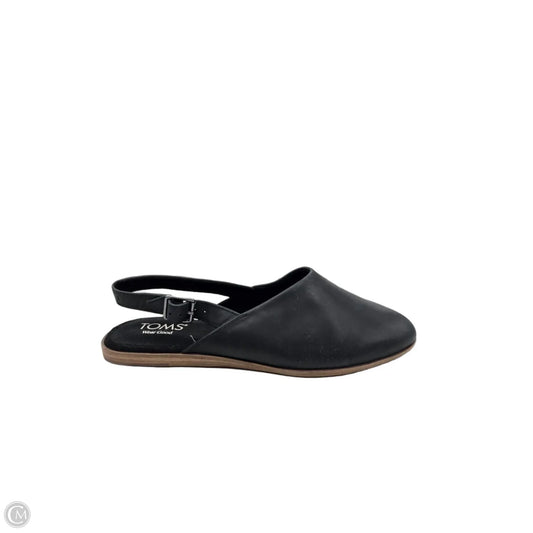 Shoes Flats By Toms In Black, Size: 8