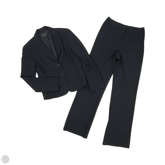 Pants Designer By Lafayette 148 In Navy, Size: 6