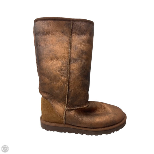 Boots Designer By Ugg In Copper, Size: 8