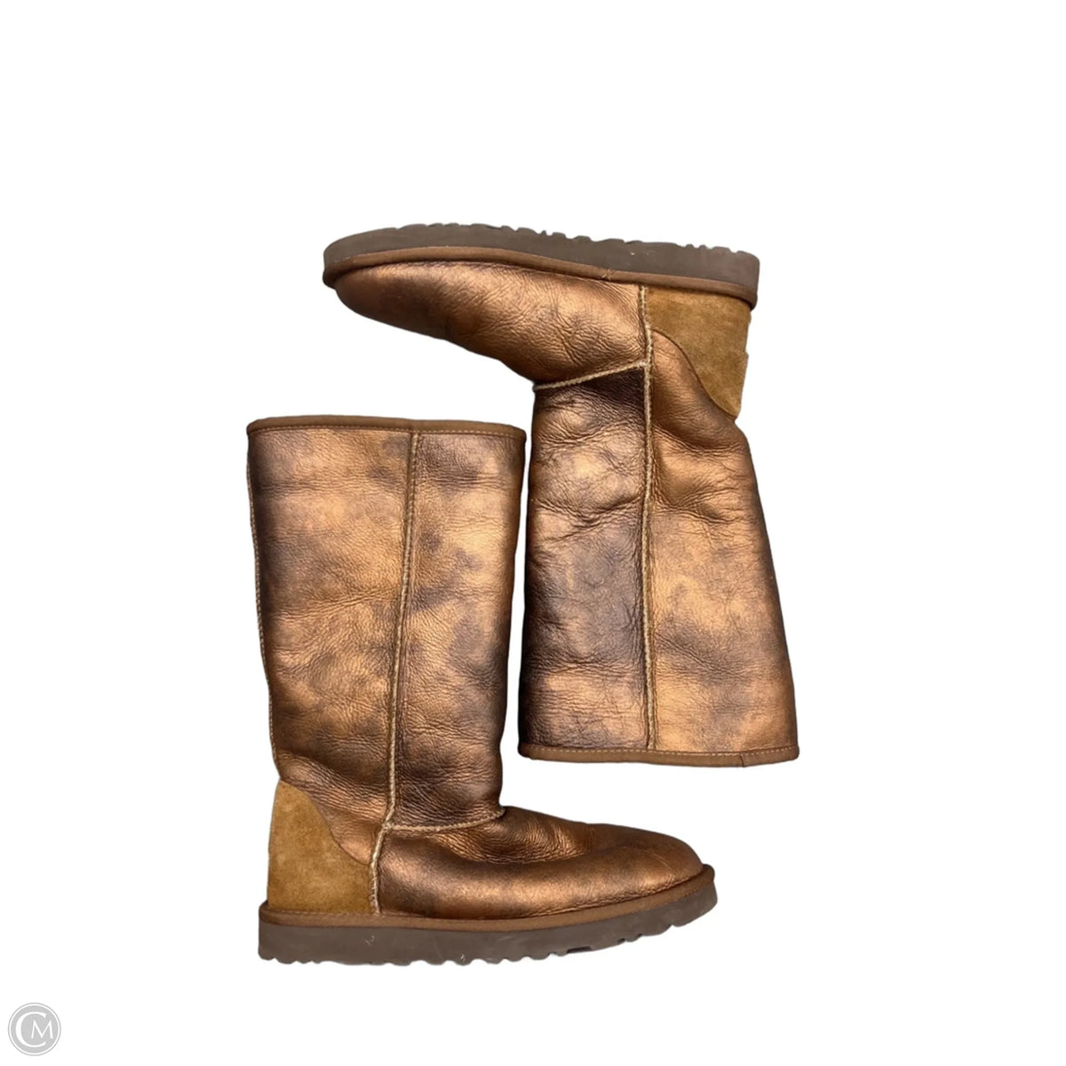 Boots Designer By Ugg In Copper, Size: 8