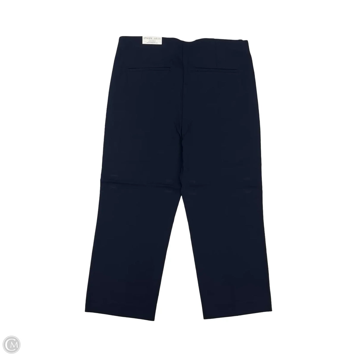 Pants Cropped By Chicos In Blue, Size: 14