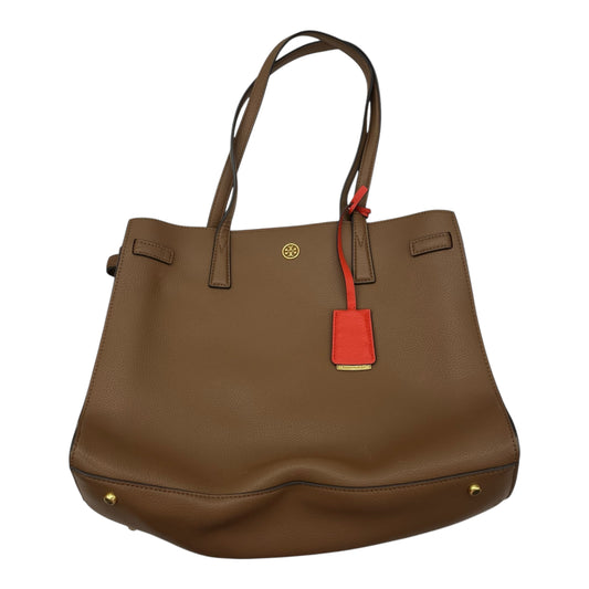 Handbag Designer By Tory Burch In Brown, Size:Medium