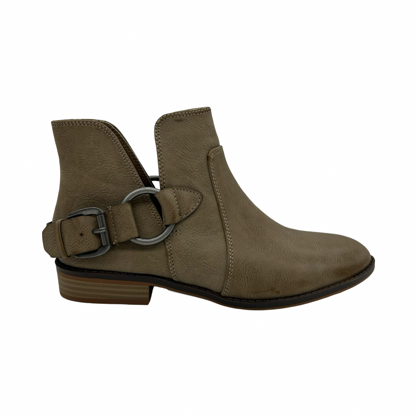 Boots Ankle Flats By Canyon River Blues In Brown, Size:7