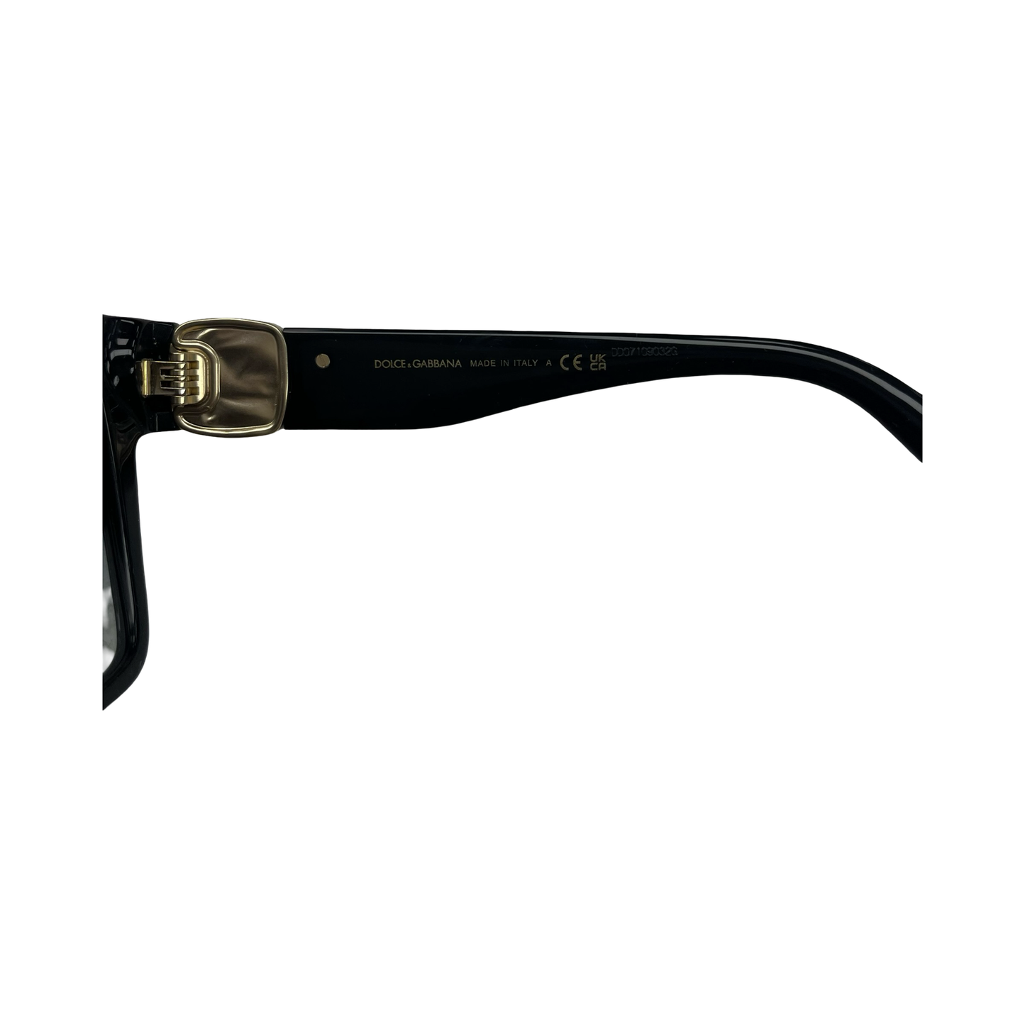 Sunglasses Luxury Designer By Dolce And Gabbana In Black