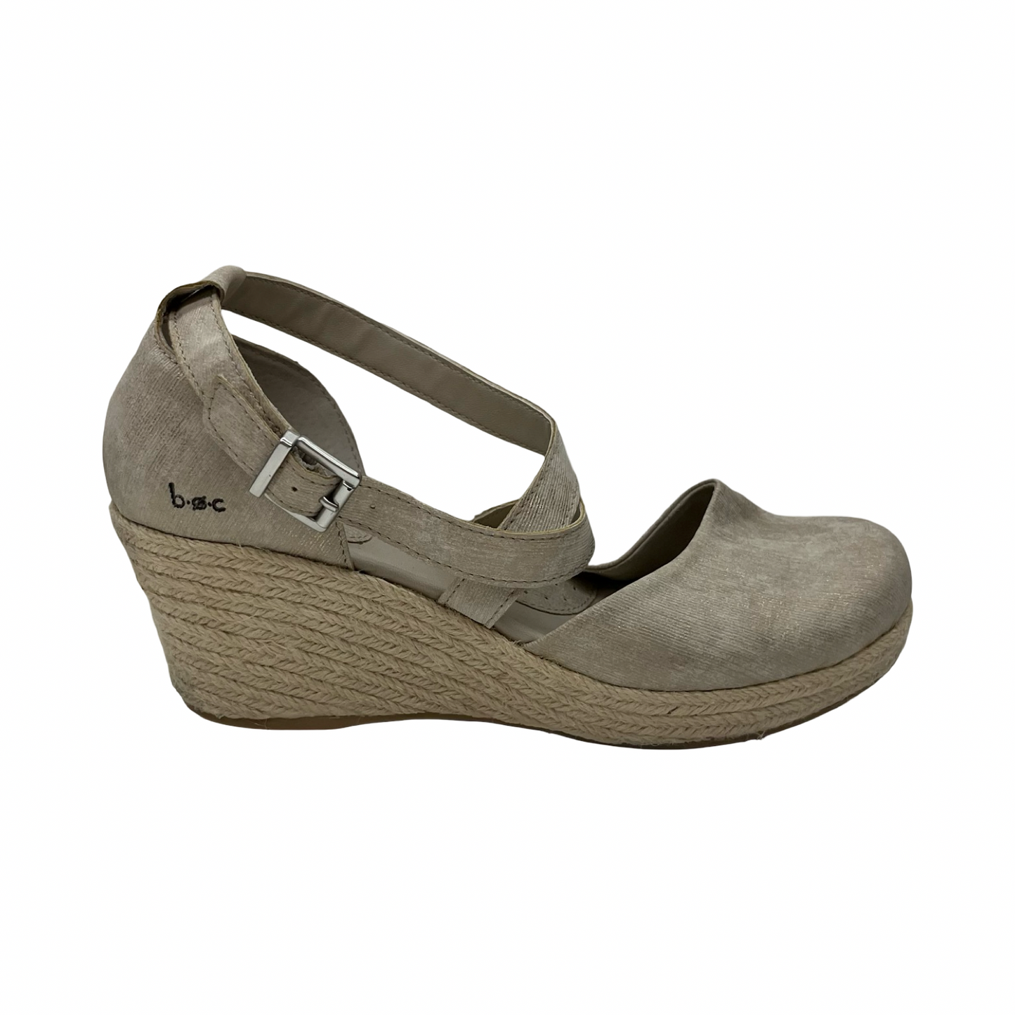 Shoes Heels Wedge By Boc In Tan, Size:8