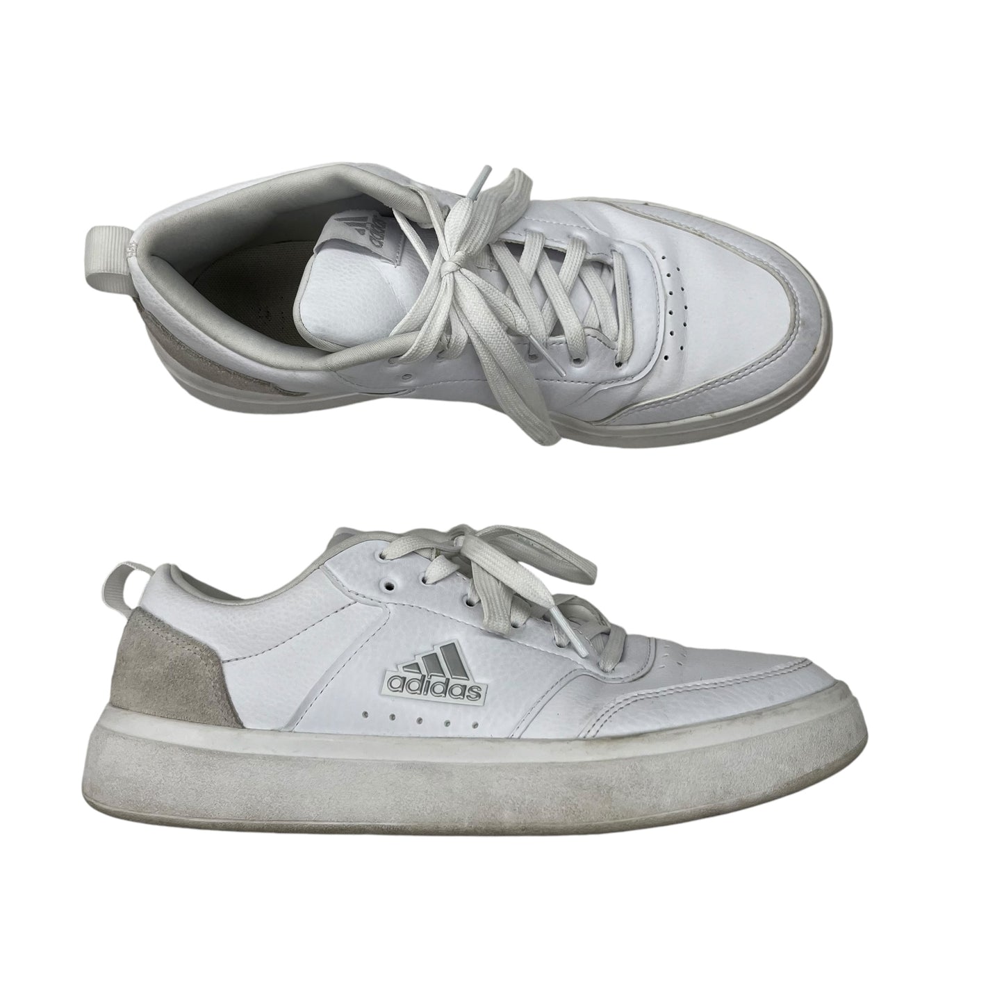 Shoes Sneakers By Adidas In White, Size:9.5