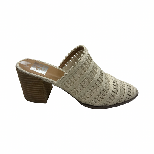 Shoes Heels Block By Dolce Vita In Tan, Size:10