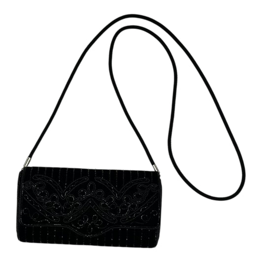 Crossbody Designer By Neiman Marcus In Black, Size:Small