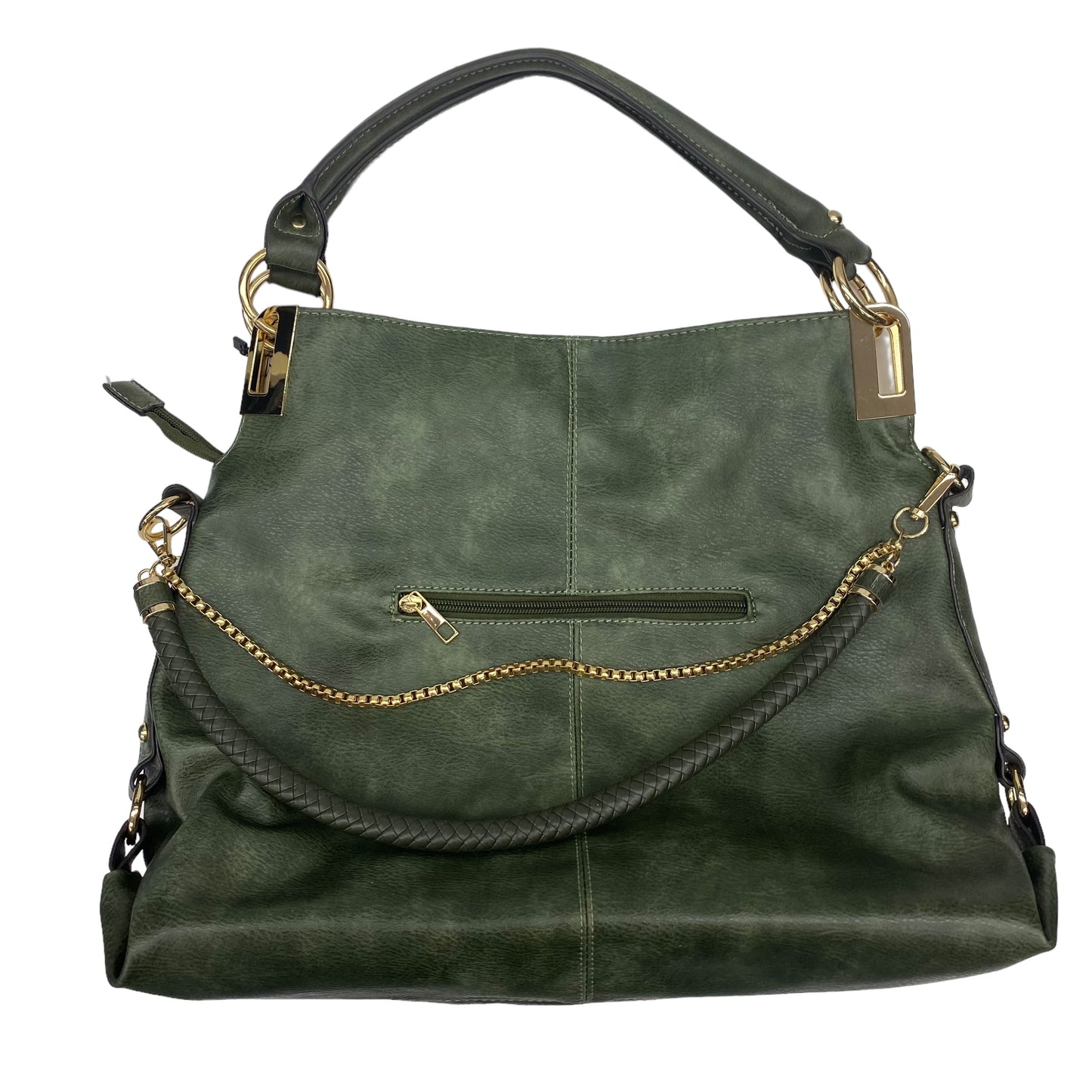 GREEN HANDBAG by CME Size:MEDIUM