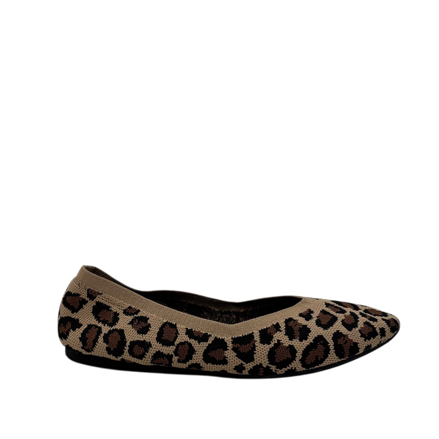 Shoes Flats By A New Day In Animal Print, Size:10