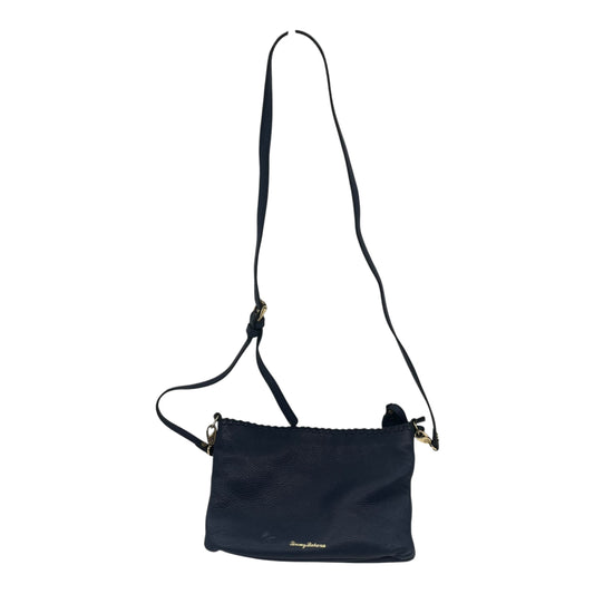 Crossbody Leather By Tommy Bahama In Blue, Size:Medium