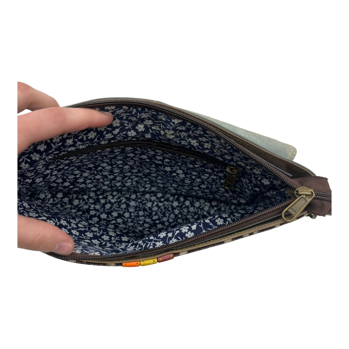 Crossbody By Clothes Mentor In Animal Print, Size:Medium