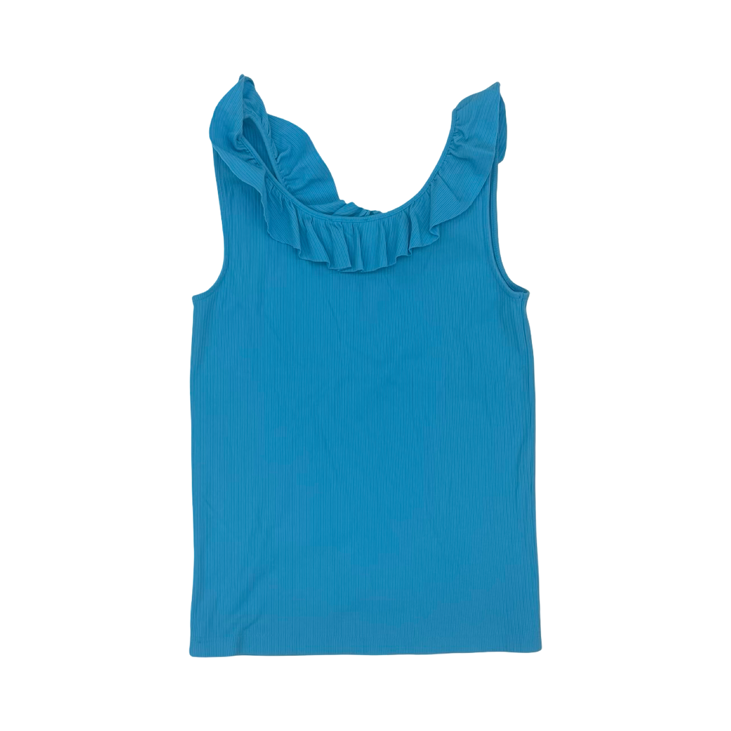 Tank Top By J. Crew In Blue, Size:M