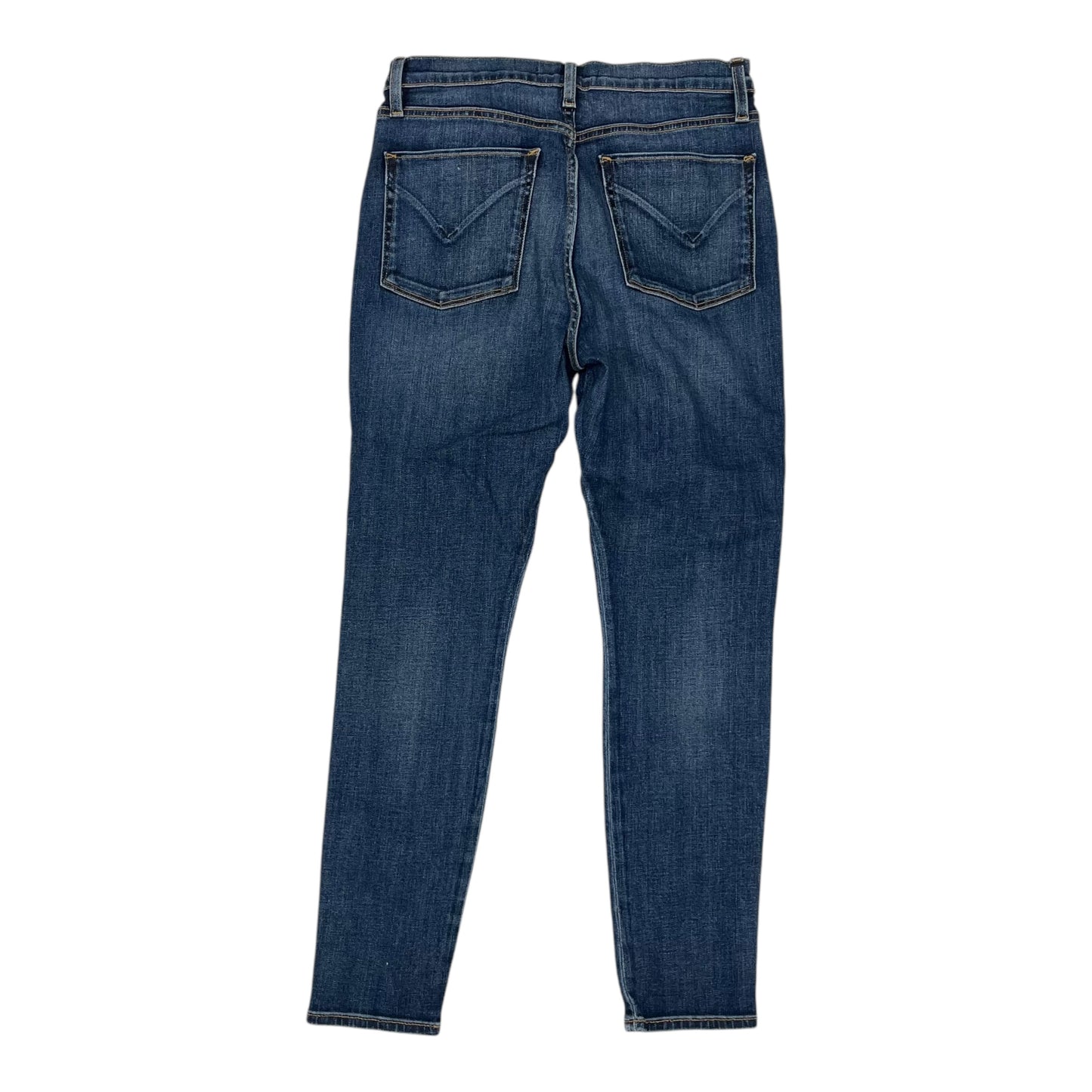Jeans Skinny By Hudson In Blue Denim, Size:8