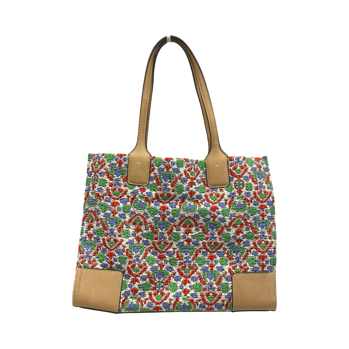 Handbag Designer By Tory Burch In Floral Print, Size:Medium