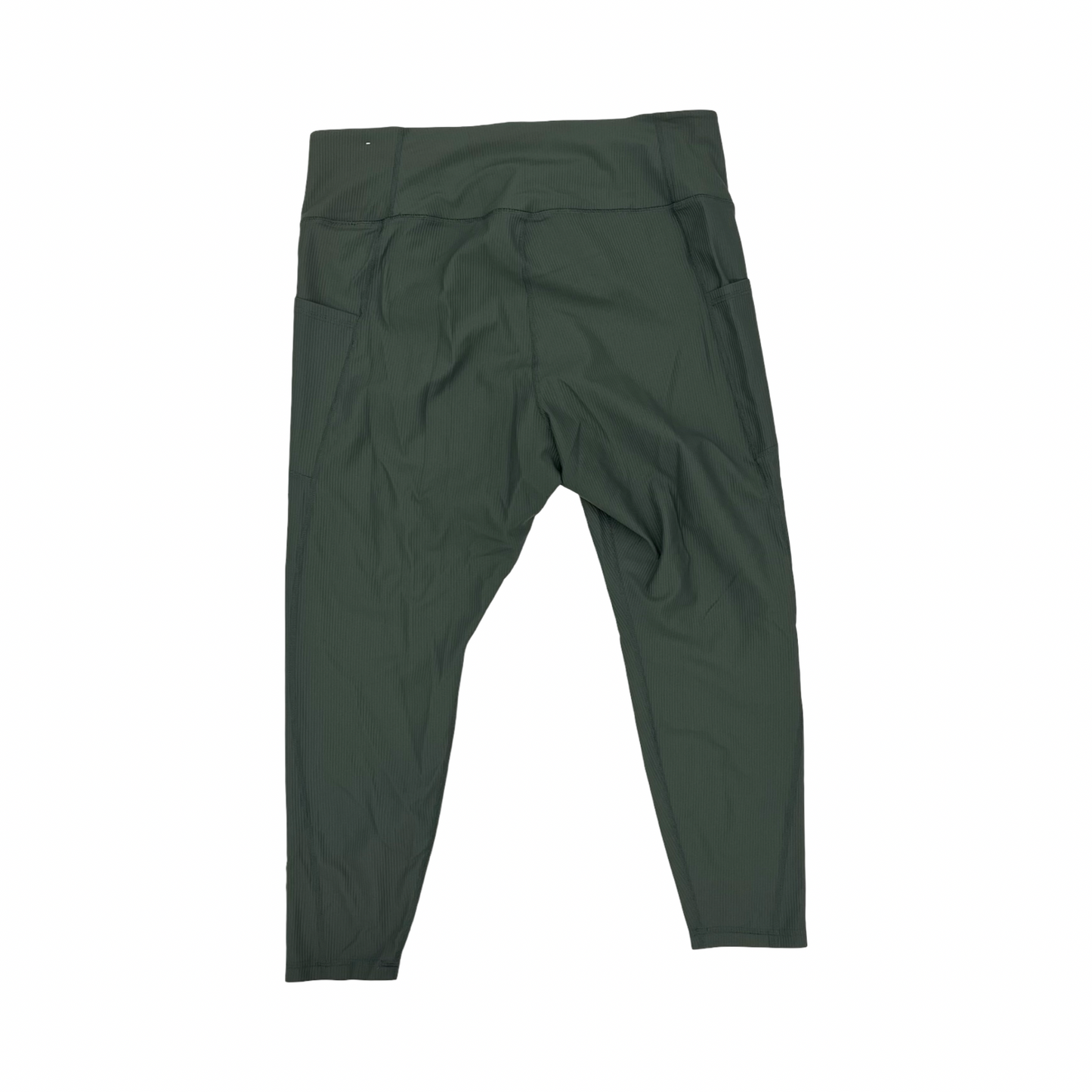 Athletic Leggings Capris By Old Navy In Green, Size:Xxl