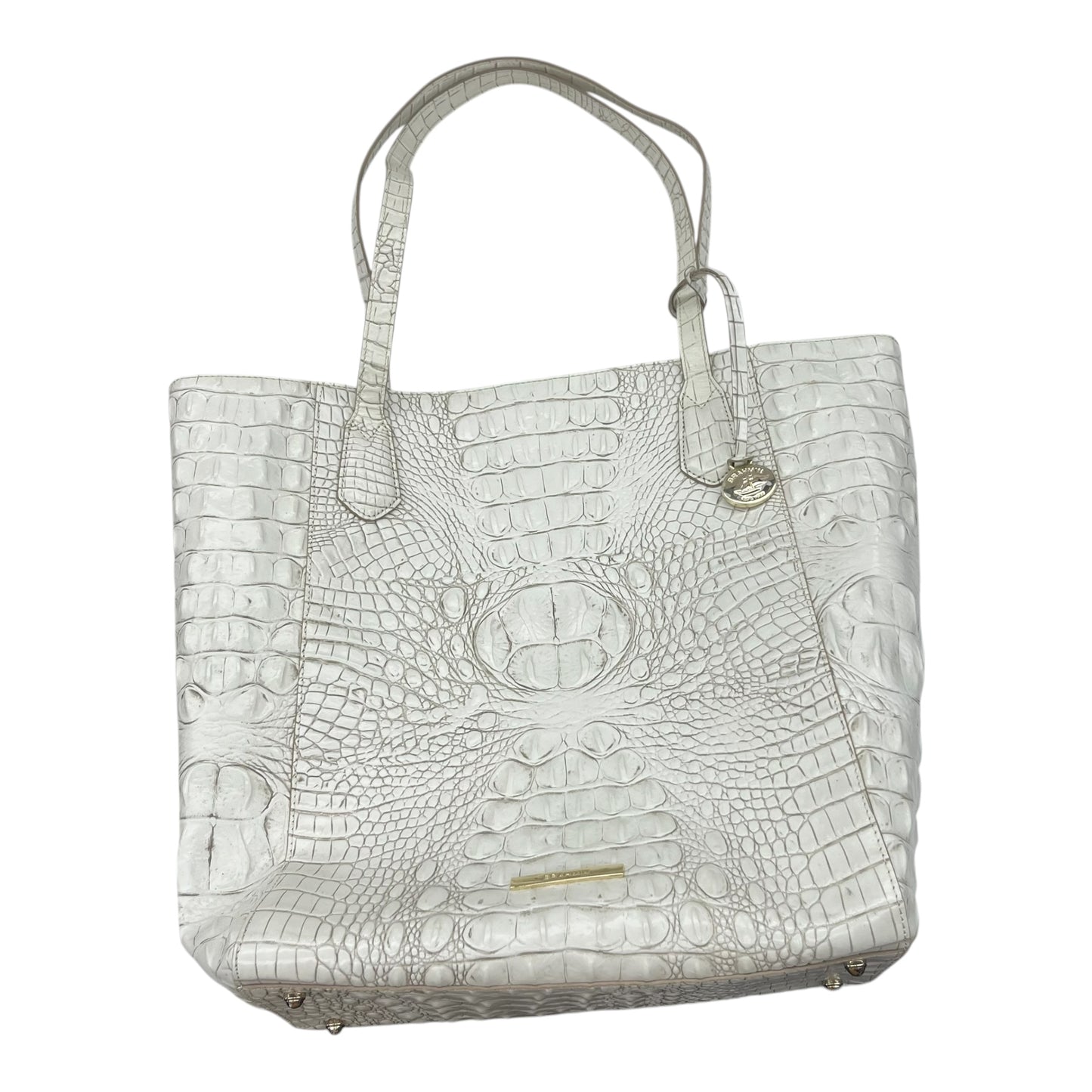 Handbag Designer By Brahmin In Tan, Size:Large