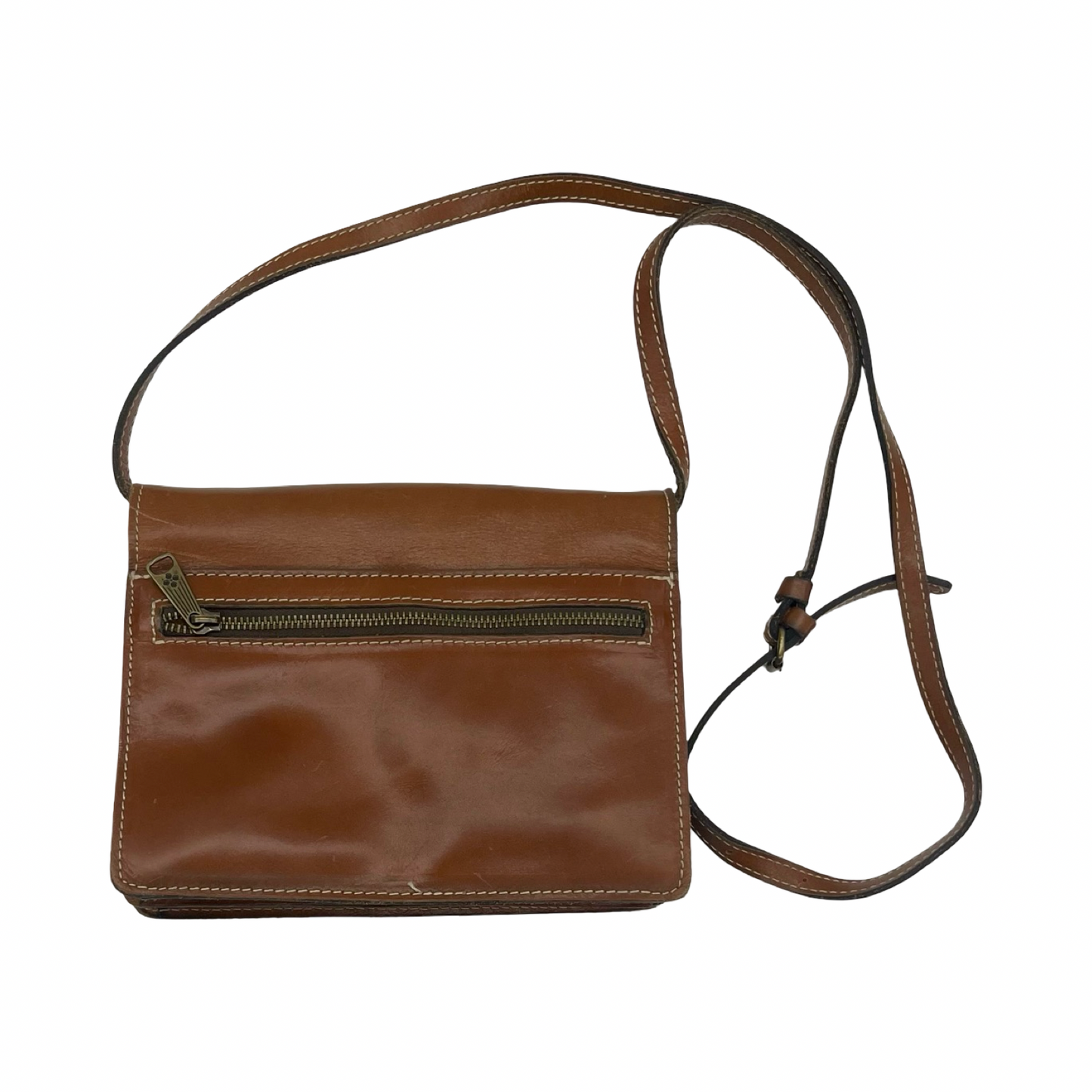 Crossbody Designer By Patricia Nash In Brown, Size:Medium