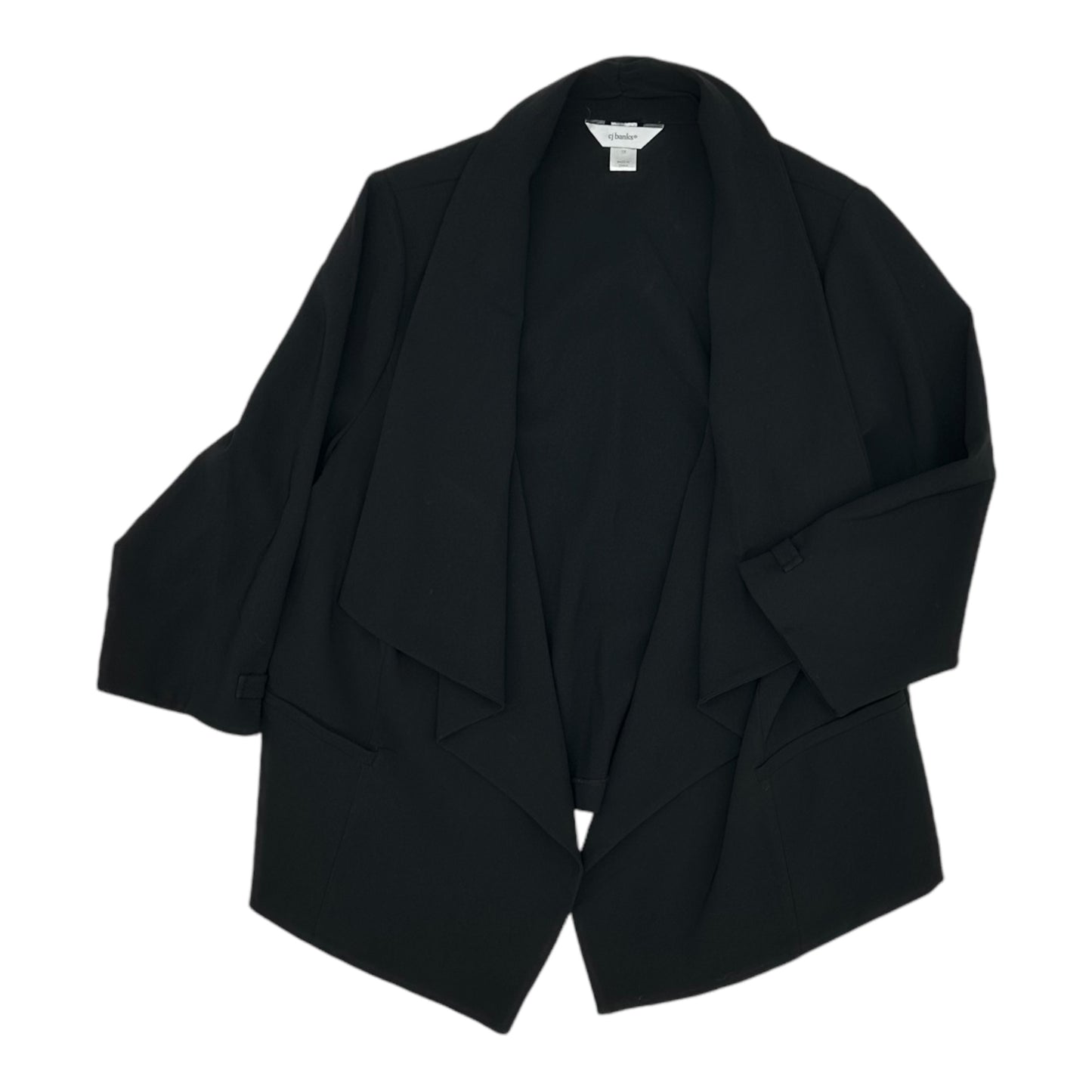 Blazer By Cj Banks In Black, Size:1X