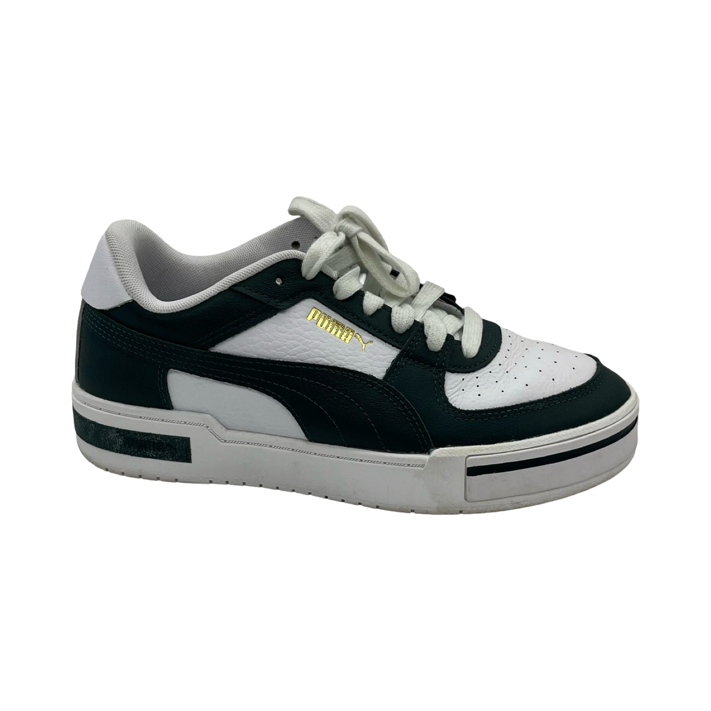 Shoes Sneakers By Puma In Green & White, Size:8