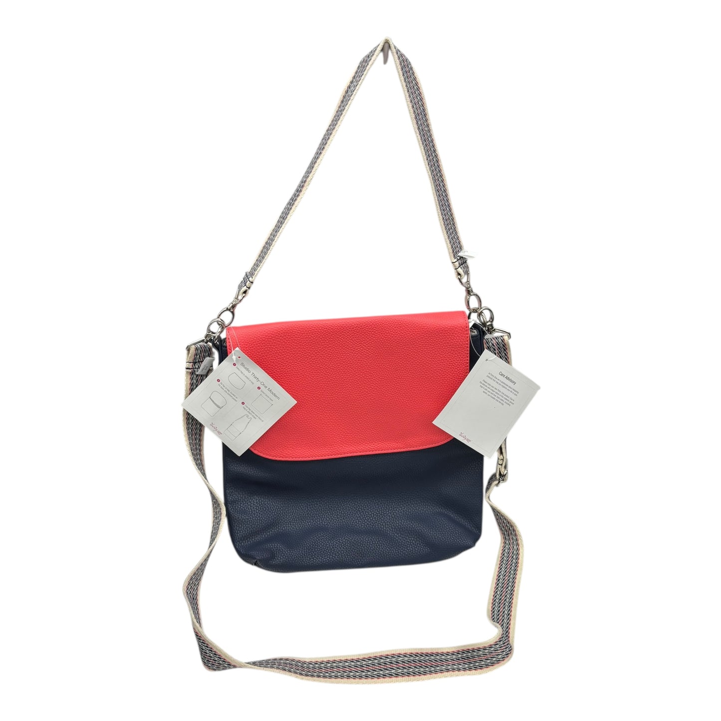 Crossbody By Thirty One In Blue & Pink, Size:Medium