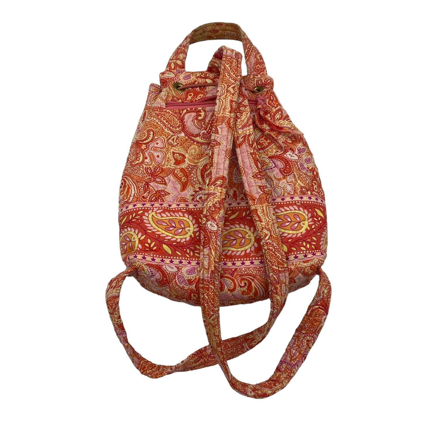 ORANGE BACKPACK by VERA BRADLEY Size:MEDIUM