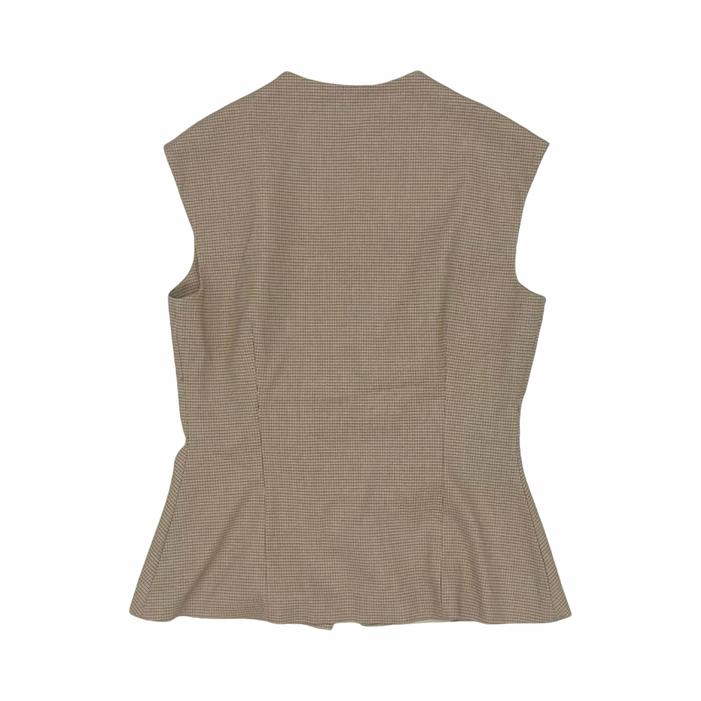 Vest Other By Zara In Plaid Pattern, Size:M