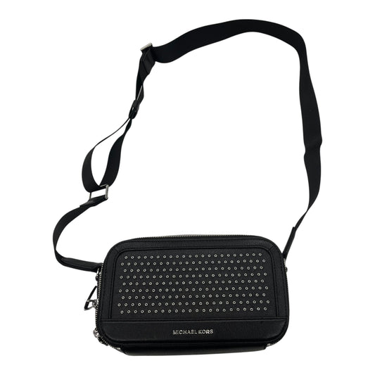 Crossbody Designer By Michael Kors In Black, Size:Medium