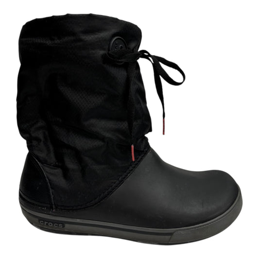 Boots Snow By Crocs In Black, Size:8