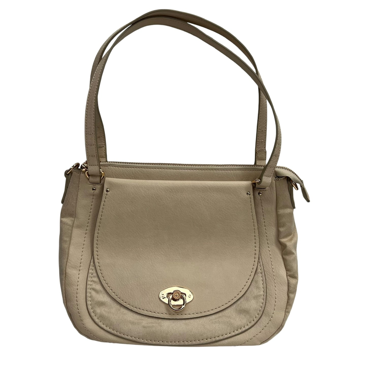 Handbag By Lc Lauren Conrad In Tan, Size:Medium