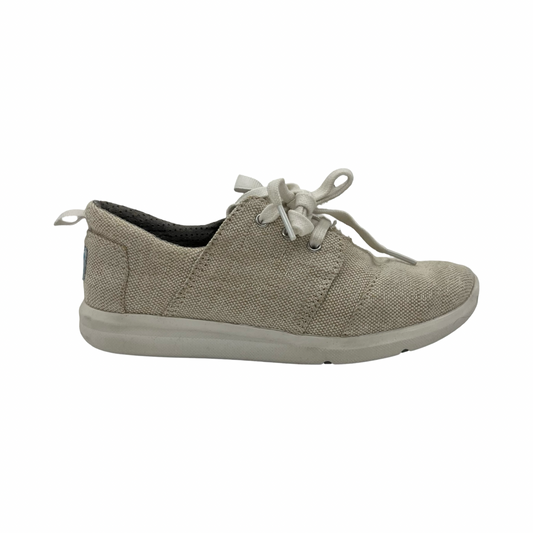 Shoes Sneakers By Toms In Tan, Size:5.5