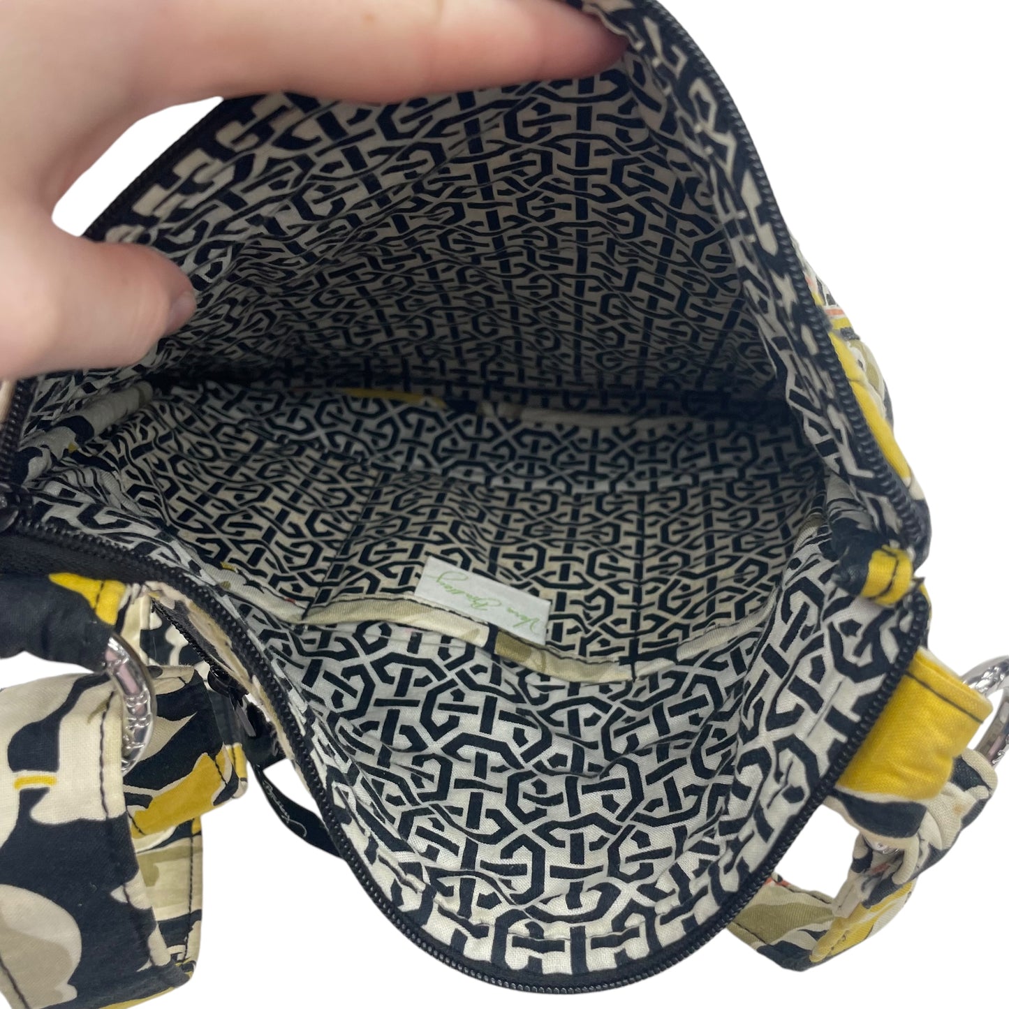 YELLOW CROSSBODY by VERA BRADLEY Size:MEDIUM