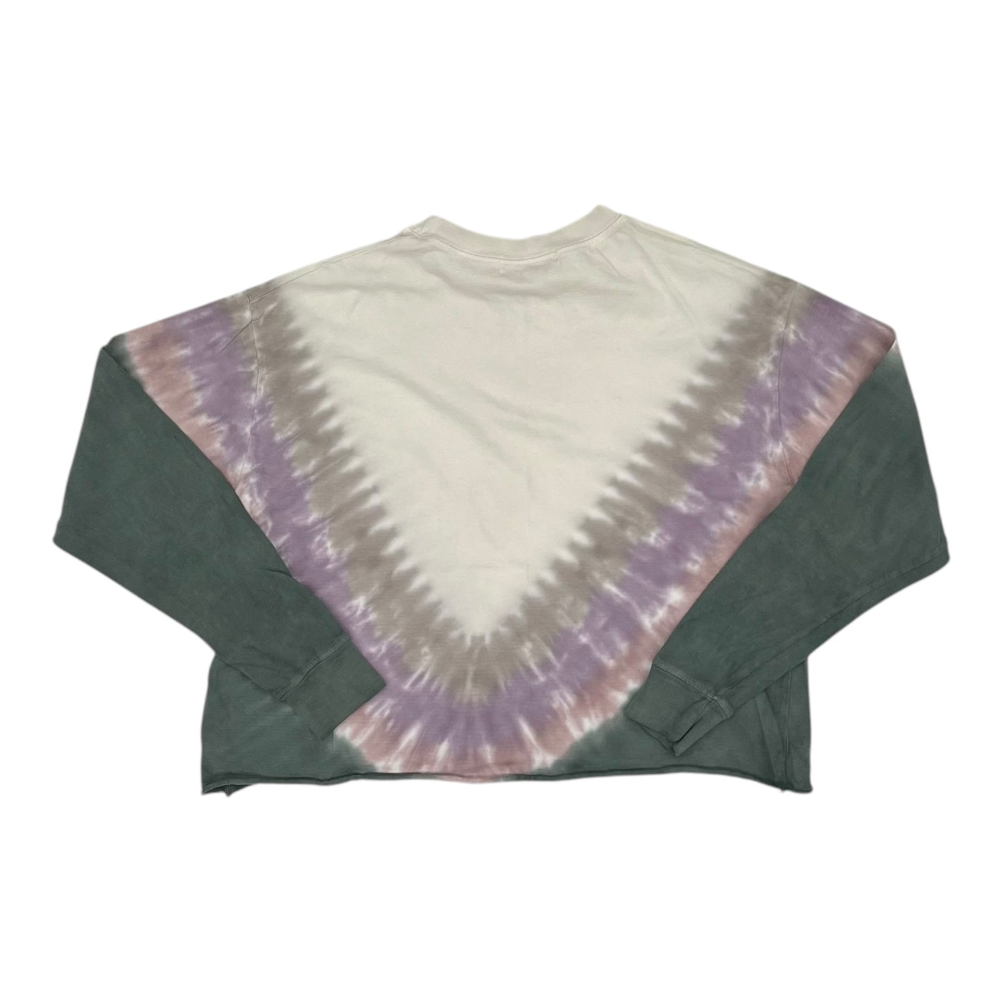 Top Ls By Cmb In Tie Dye Print, Size:Xs