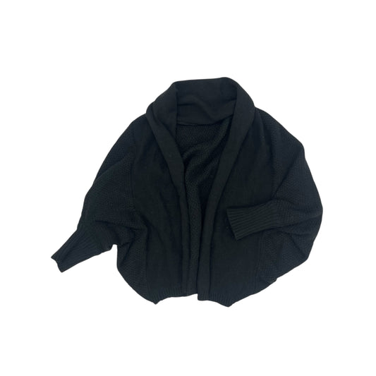 Sweater Cardigan By Shein In Black, Size:2X