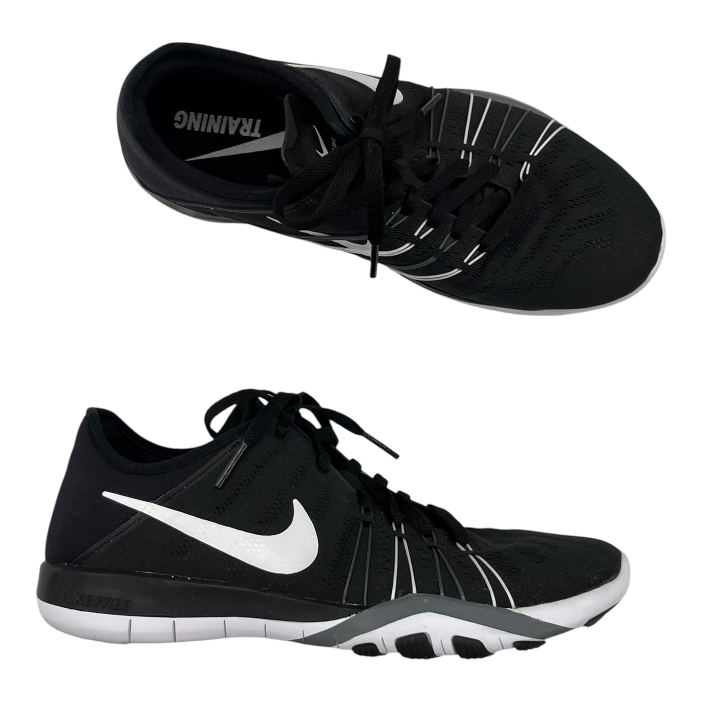 Shoes Athletic By Nike In Black, Size:7
