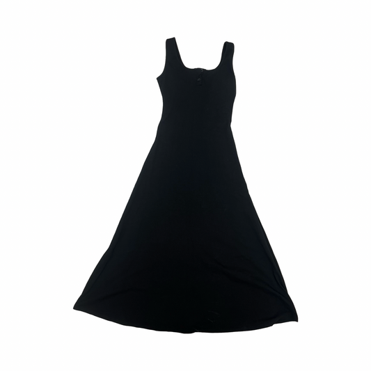 Dress Casual Midi By Cme In Black, Size:S