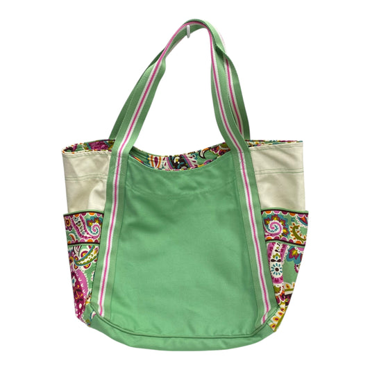 Tote By Vera Bradley In Green, Size:Large