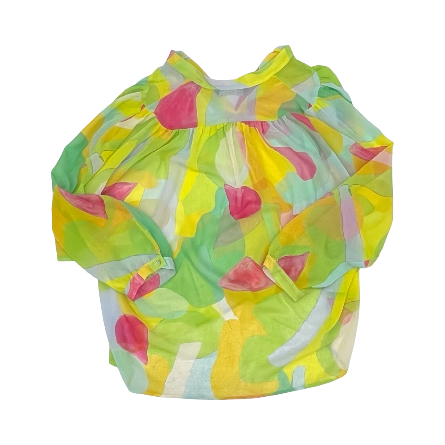 Blouse Ls By Zara In Floral Print, Size:S