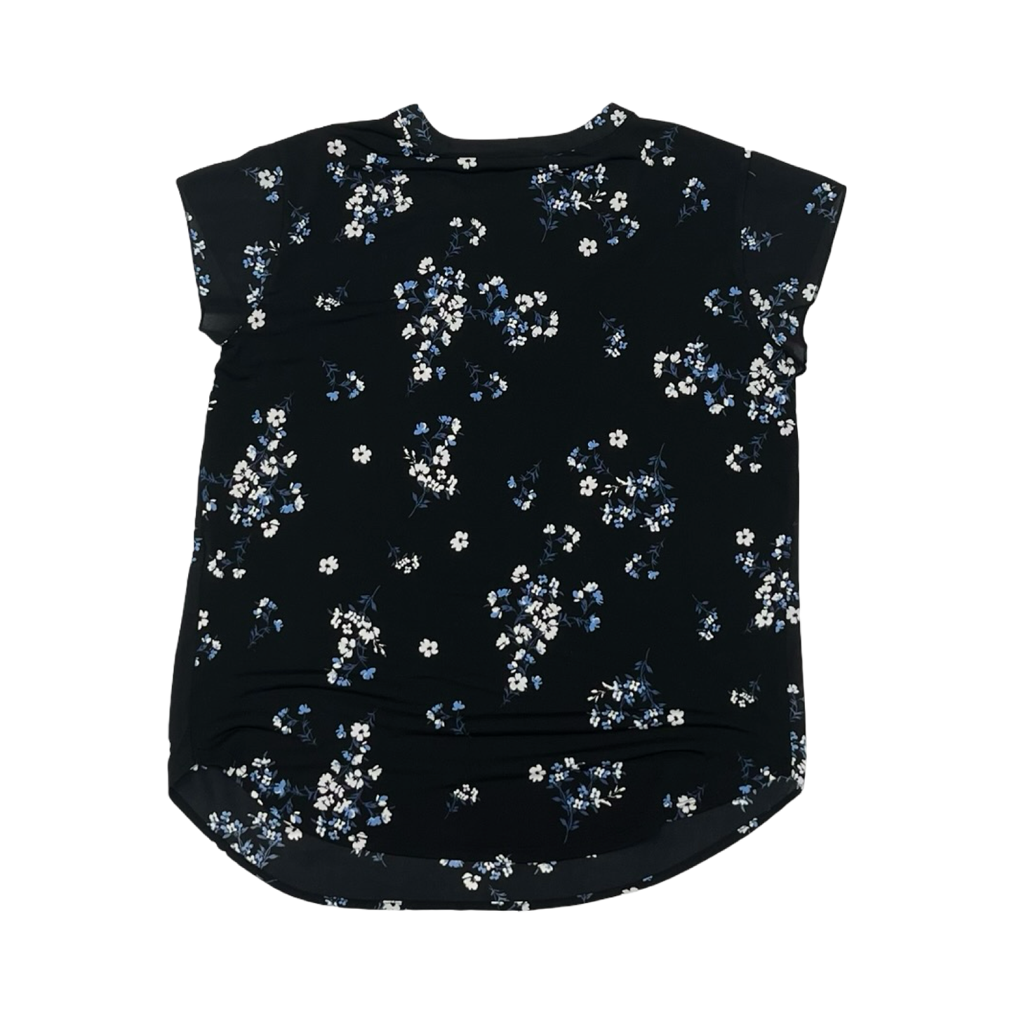 Blouse Ss By 41 Hawthorn In Black & Blue, Size:S