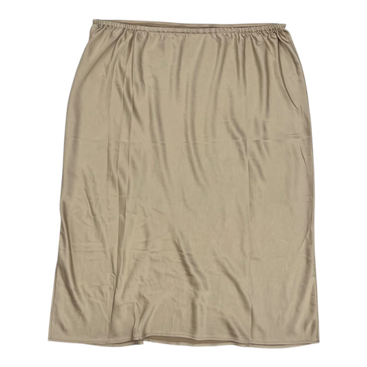 Skirt Midi By Old Navy In Tan, Size:2X