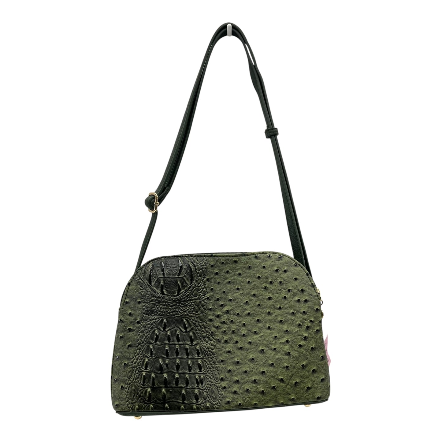 Crossbody By Clothes Mentor In Green, Size:Medium