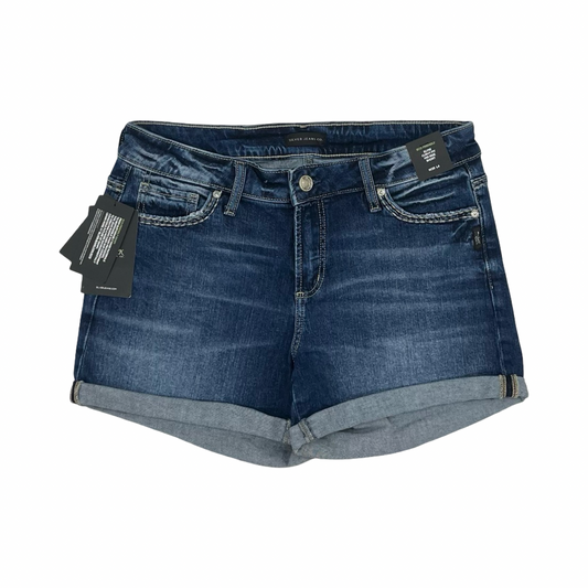 Shorts By Silver In Blue Denim, Size:8